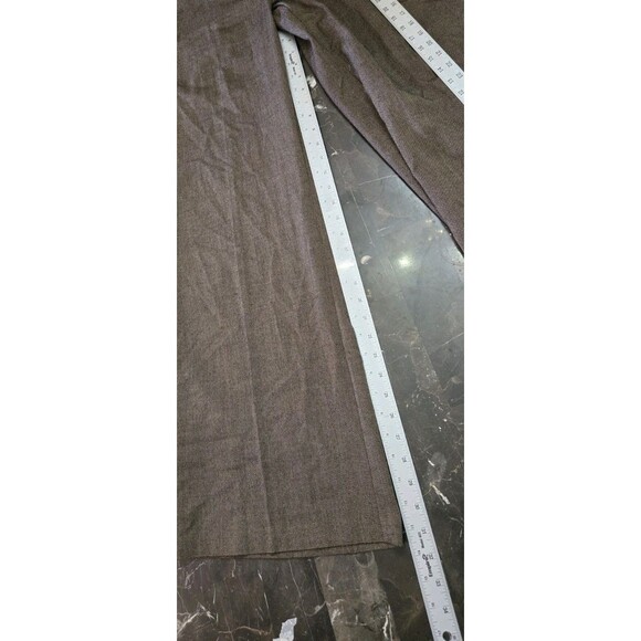 Cato Womens Dress Casual Pants Slacks Wide Leg Light Brown Size 14W Adjust Waist - Picture 16 of 16